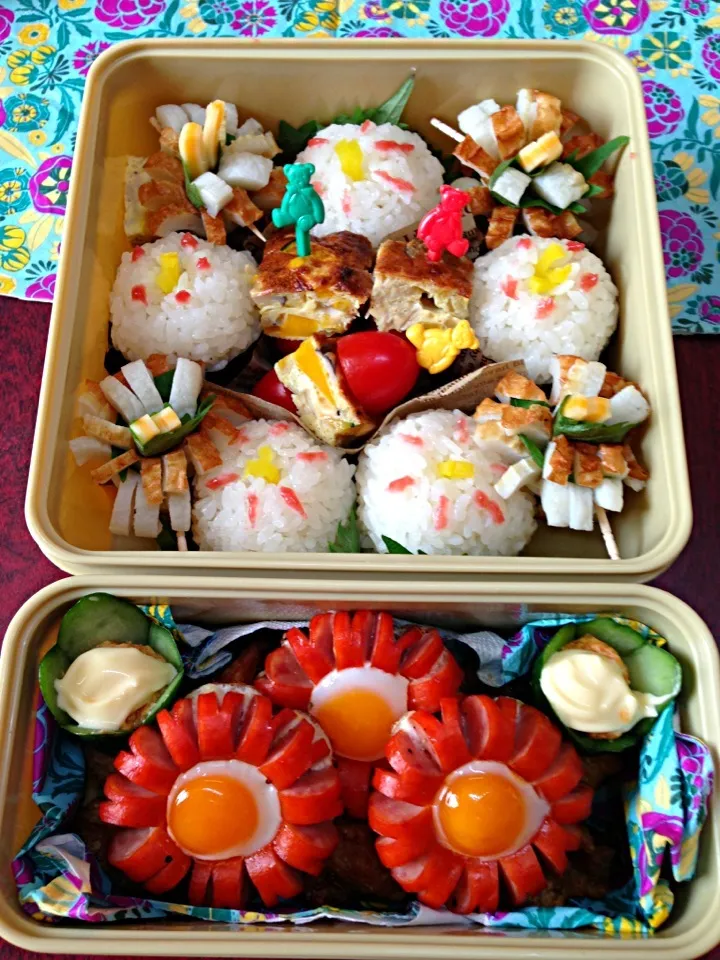 お花畑弁当|marikoさん