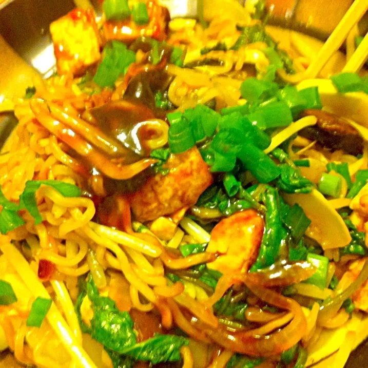 tofu stir fry yakisoba|virginia frasseさん