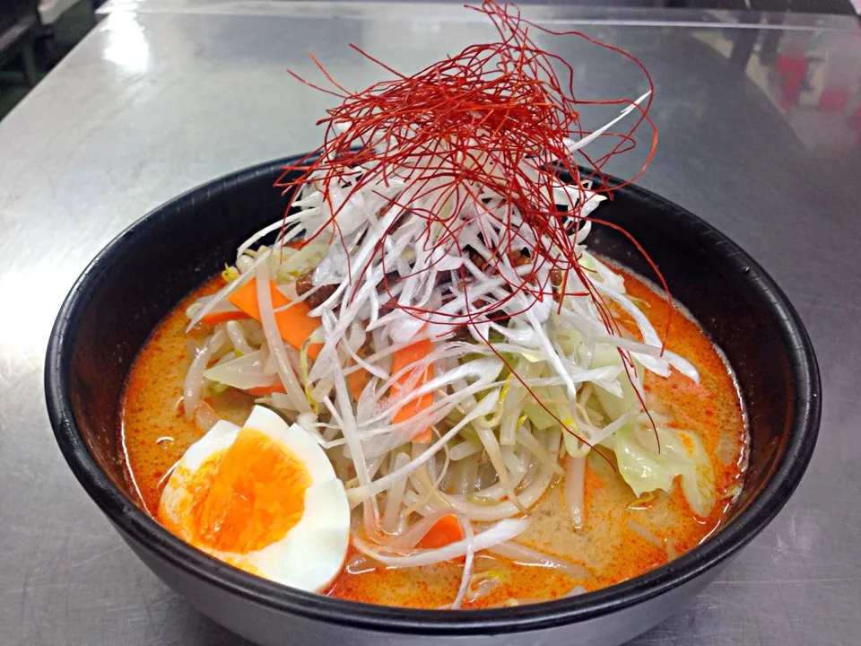 ﾍ(ﾟ∀ﾟﾍ)野菜タンタン麺|まなのさん