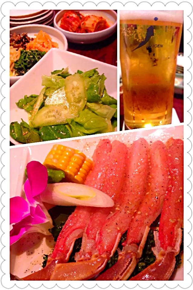 salt-based sauce grilled snow crab♥ずわい蟹の塩だれ焼き etc|🌈Ami🍻さん