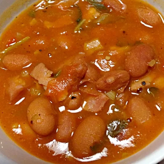 Mexican style pinto bean soup|andrewさん