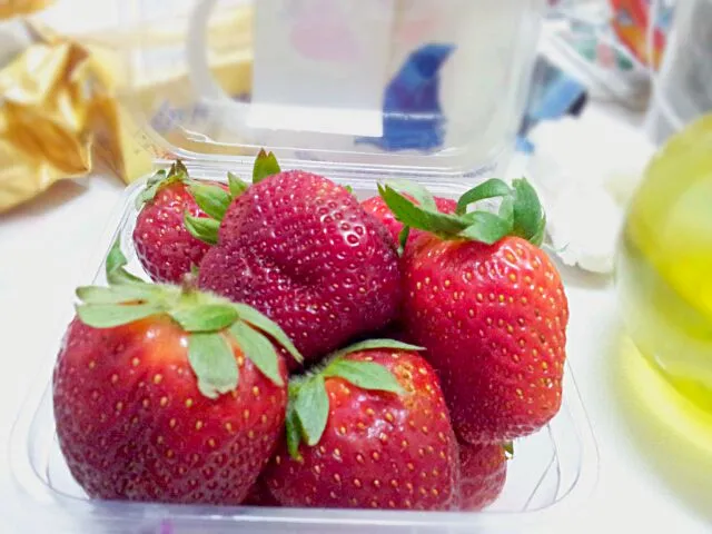 fresh strawberries :)|sarahsattarさん