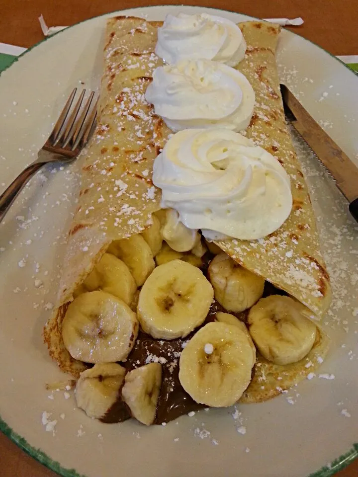 banana and nutella crepe|ash tamさん