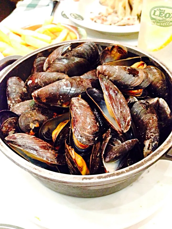 Mussels with white wine|penny limさん