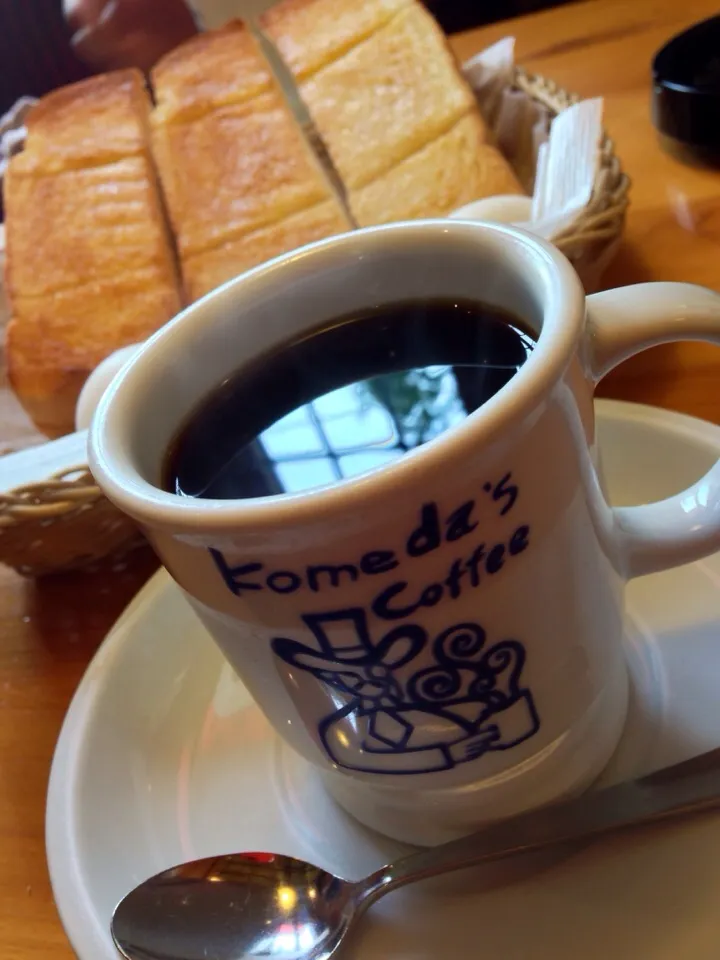 Snapdishの料理写真:コメダでモーニング☕️|中さんさん