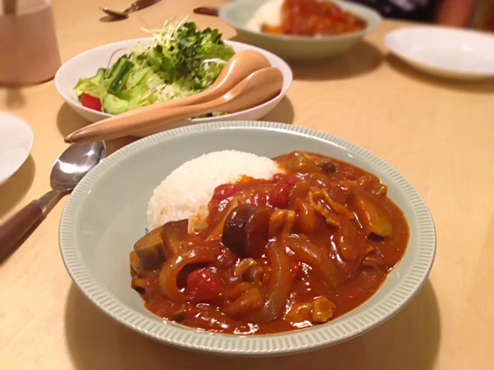 トマトカレー|ぴっぱーさん