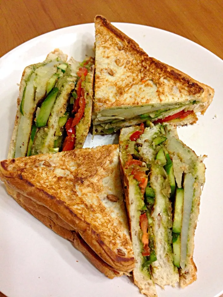 Veg grill sandwitch|natasharavindranさん