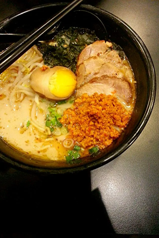 chiken rame
restaurant : ajisen ramen singapore|Jun Kiさん