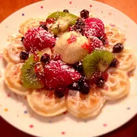 Snapdishの料理写真:Waffles|Maylingさん