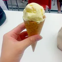 Homemade vanilla ice cream|Thiaさん