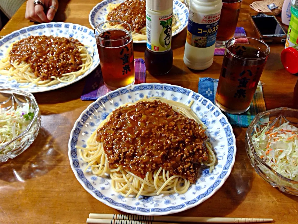 ミートスパゲティ他*\(^o^)/*|すかラインさん