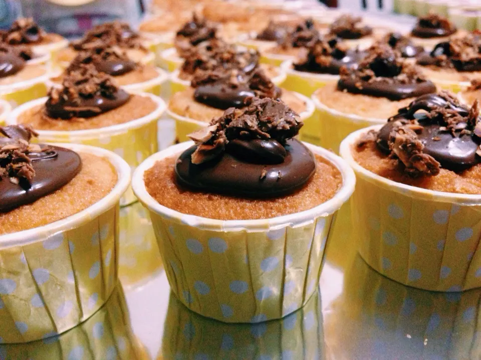 Mini Nutella cupcakes 😋|hurul | 후룰さん