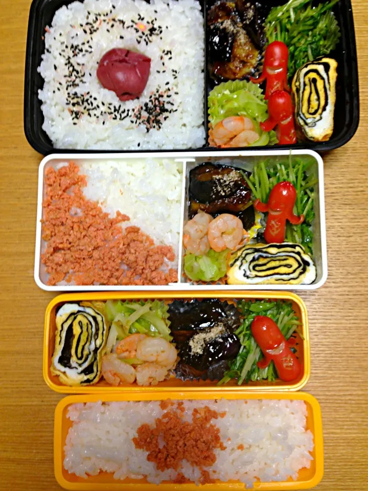 １０月１５日の3人弁当|川上千尋さん