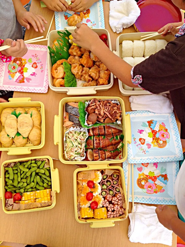 幼稚園のお弁当 10/13⁂運動会⁂|5児のママさん