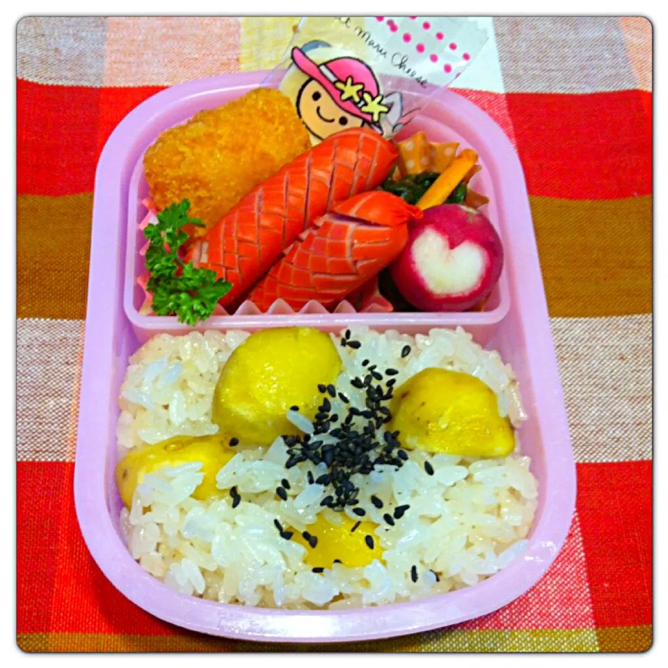 Snapdishの料理写真:子ども弁当|さとみ (satomi_foodart)さん