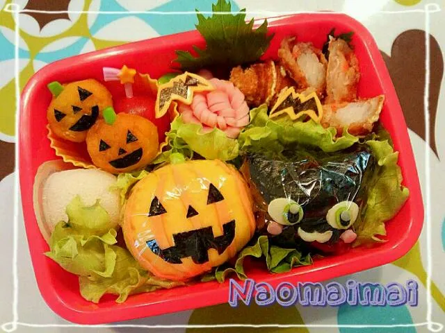 Snapdishの料理写真:黒猫ﾁｬﾝのハロウィン☆|Naomaimaiさん