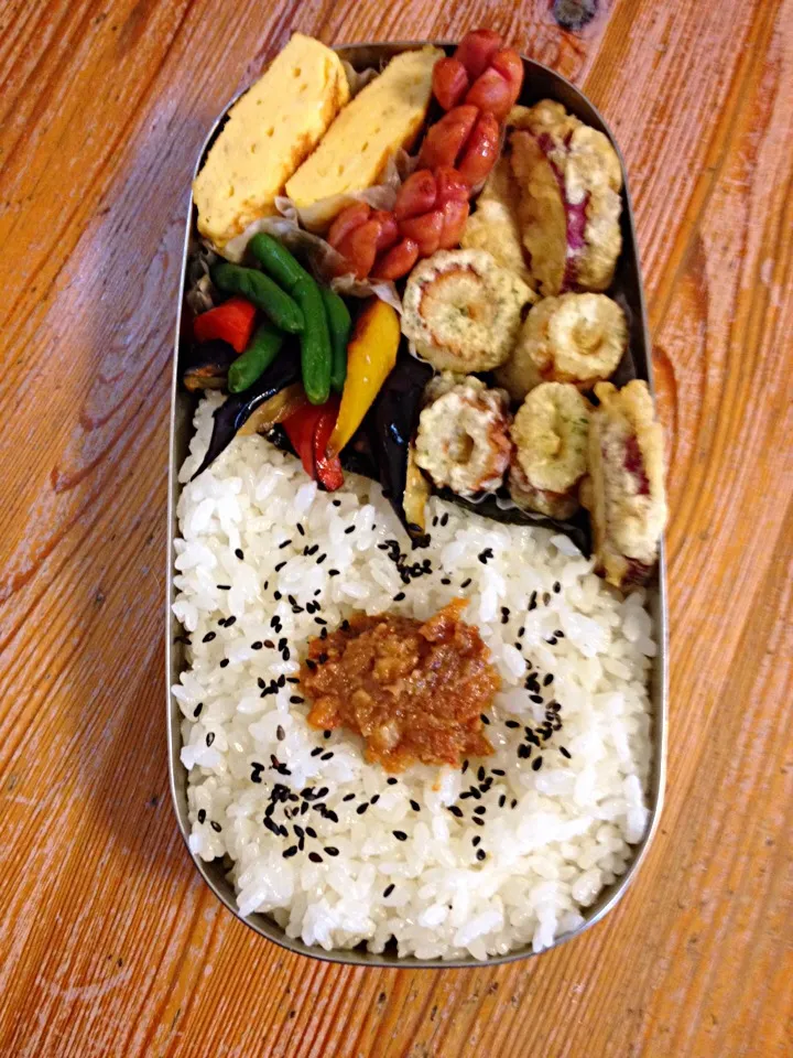 三男のお弁当！10月15日|幹さん