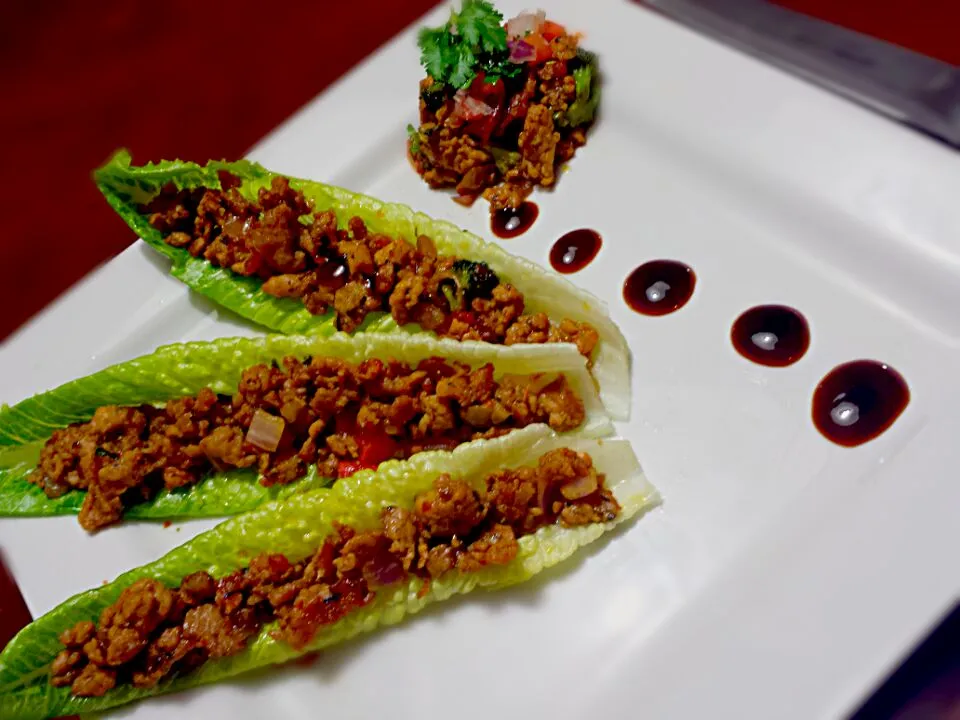 chickery chicken lettuce wraps|Chef Rae Shyneさん