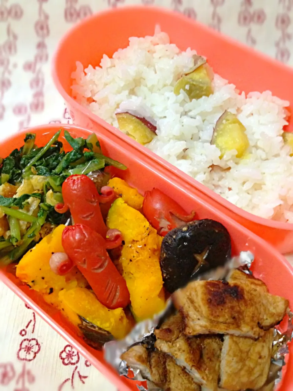 Snapdishの料理写真:今日のお弁当|あくびさん