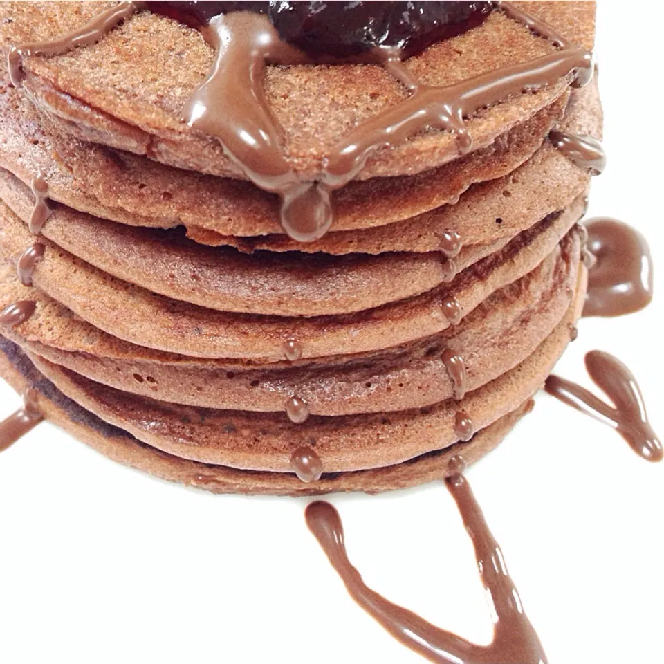 flourless chocolate pancakes|Caroline Nielsenさん