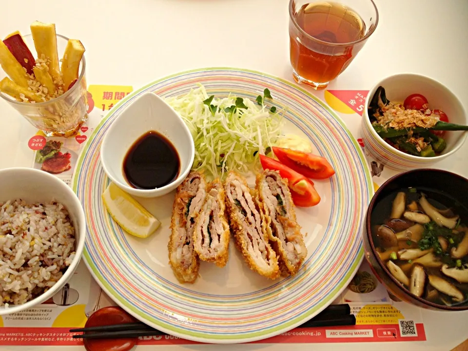 ミルカツ定食|熊本 麻希さん