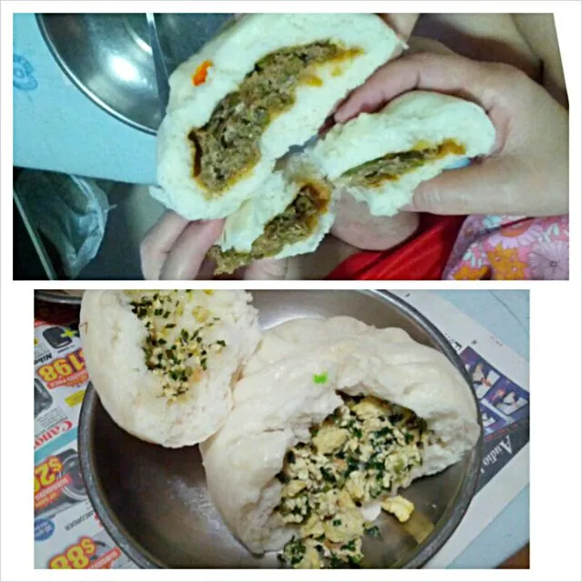 Huge pork and egg pau|Xi wenさん