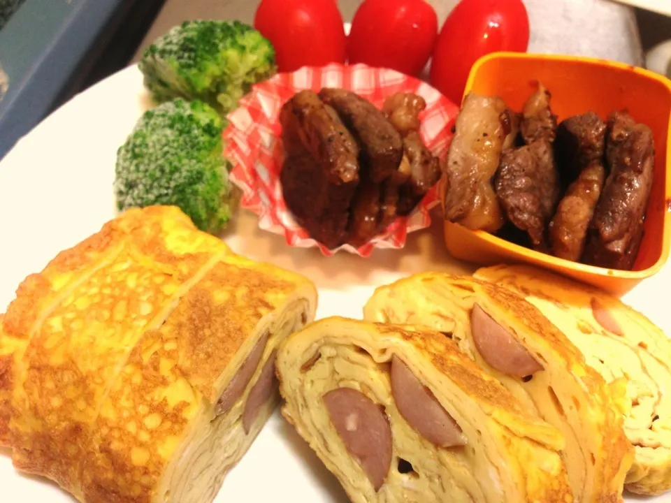 カレ弁おかず☆卵焼きはウインナーいりっ|yuikoさん