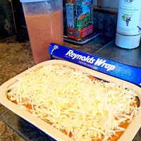 Snapdishの料理写真:Freezer ready lasagna with homemade Bolonaise|kathy mcdowellさん