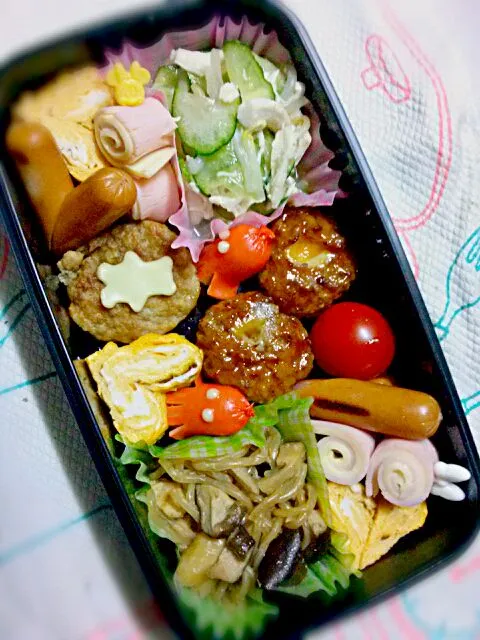 翔治くんのお弁当♡|ちゃらはずさん