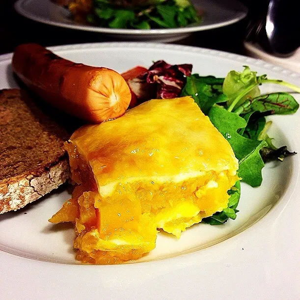 Snapdishの料理写真:Baked Pumpkin n Cheese!|Yuka Nakataさん