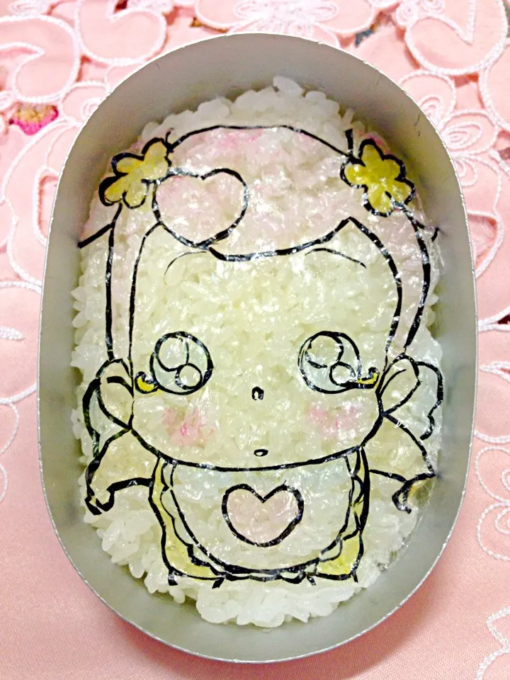 Snapdishの料理写真:プリキュア あいちゃん弁当|富士子🍒🐰🍓さん