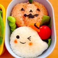 Snapdishの料理写真:ハロウィン弁当〜🎃|kimiさん