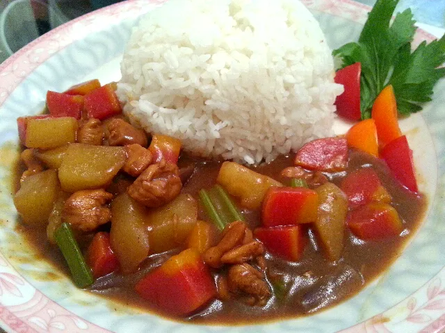 咖喱雞肉飯|伊若薰さん