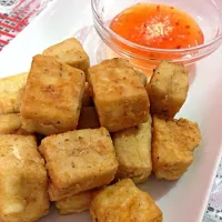 Snapdishの料理写真:Breaded tofu|Jhon Barican Bundaさん