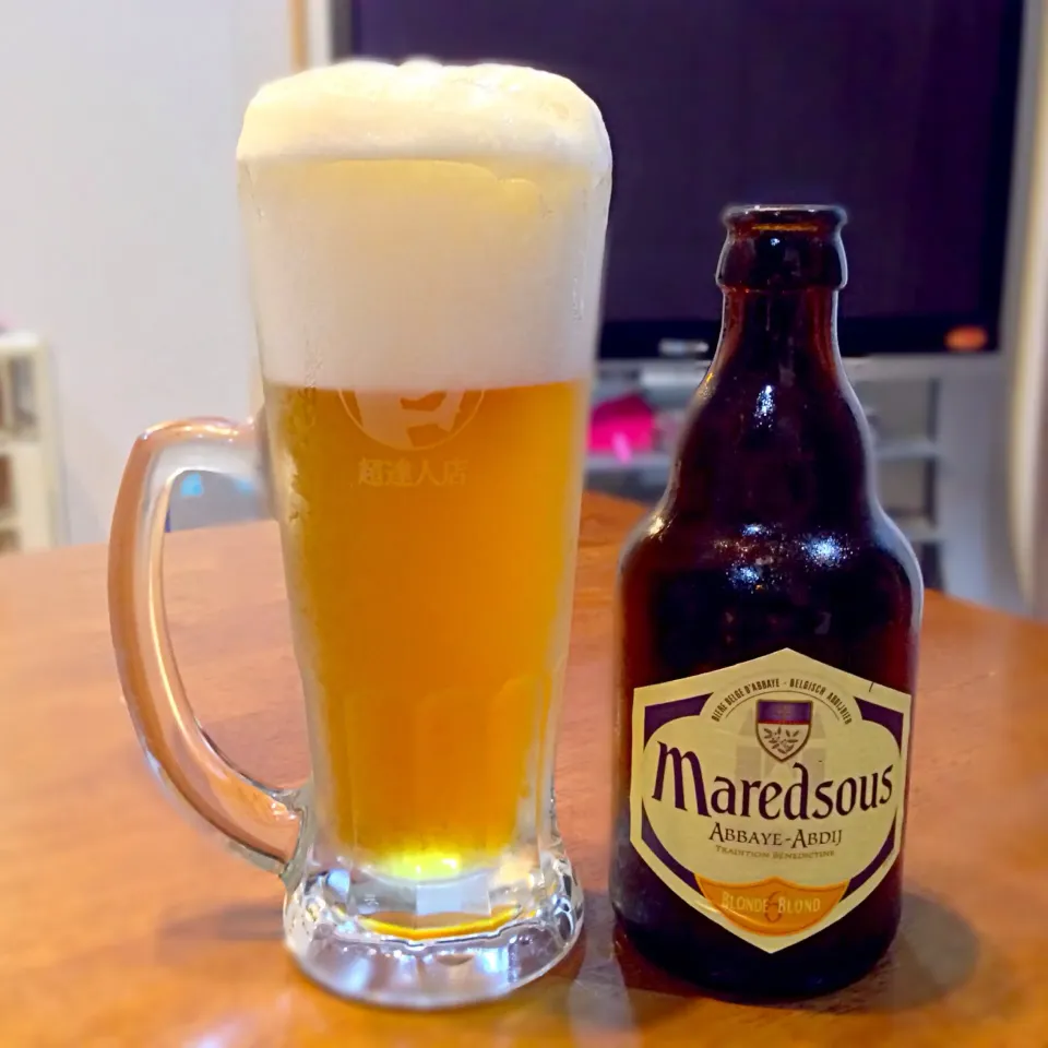 Maredsous Blond(マレッズ・ブロンド）🍺|おかっぴーさん