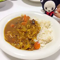 Snapdishの料理写真:かぼちゃカレー|ちはるさん