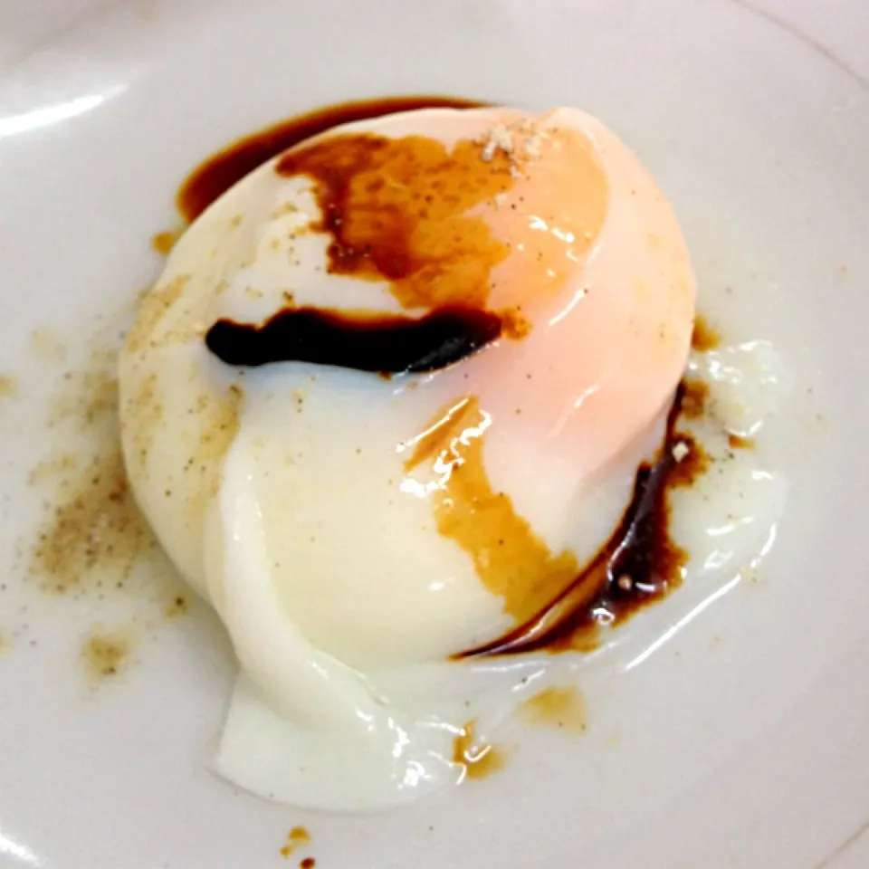 Perfect soft boil egg with soy sauce & pepper|12Dragonさん