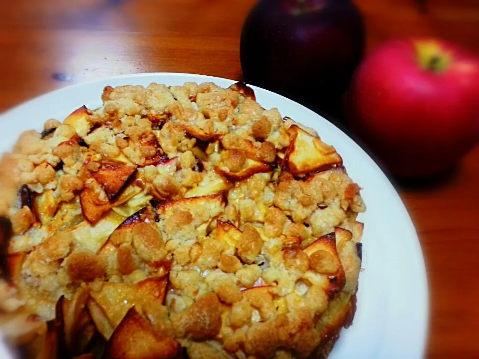 Apple Cinnamon Crumble Cake|Alley Catさん