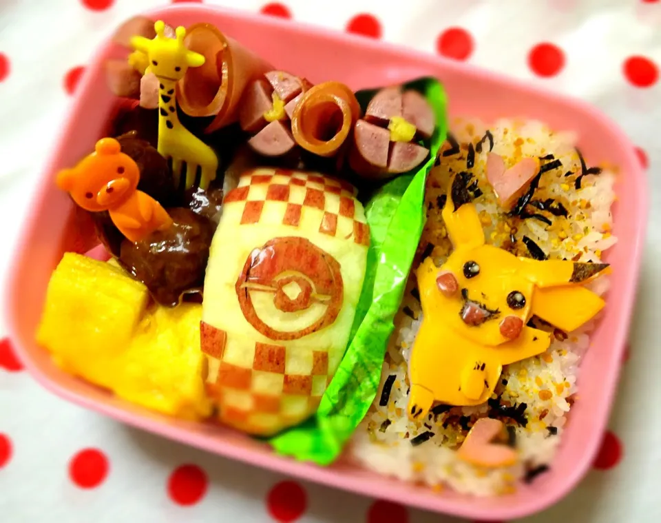 ピカチュウ弁当|まゆゆさん