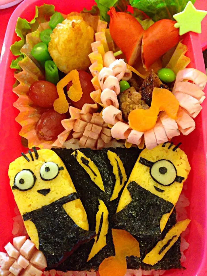 Minion Bento|🌸ルビーかわな🌸さん