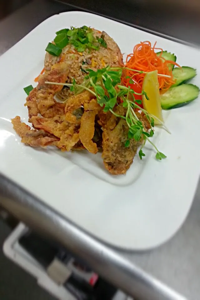 Khao Pud Puu. (Softshell Crab Fried Rice)|Joey Tavares Limさん