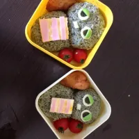 ガチャピン弁当|ちはるさん