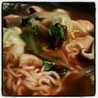 Shrimp ball and wonton ramen noodle soup|Megan Anne Sweetmanさん