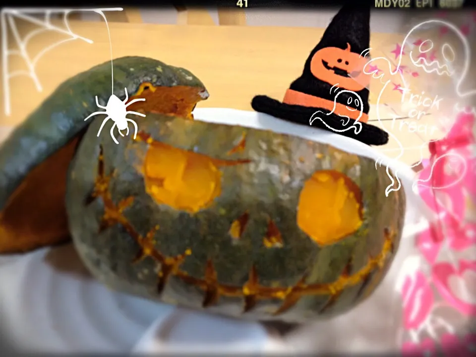 🎃焼きパンプキン🎃|かぉりさん