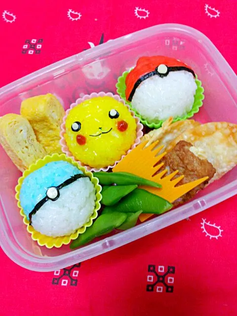 Snapdishの料理写真:遠足@ポケモン弁当|いくみさん