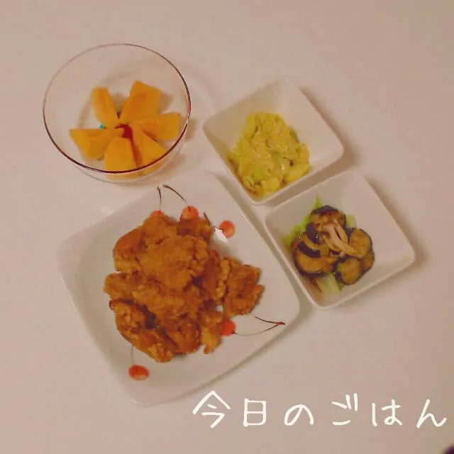 Snapdishの料理写真:2013.10.15 今日の夜ごはん♪|minamiさん