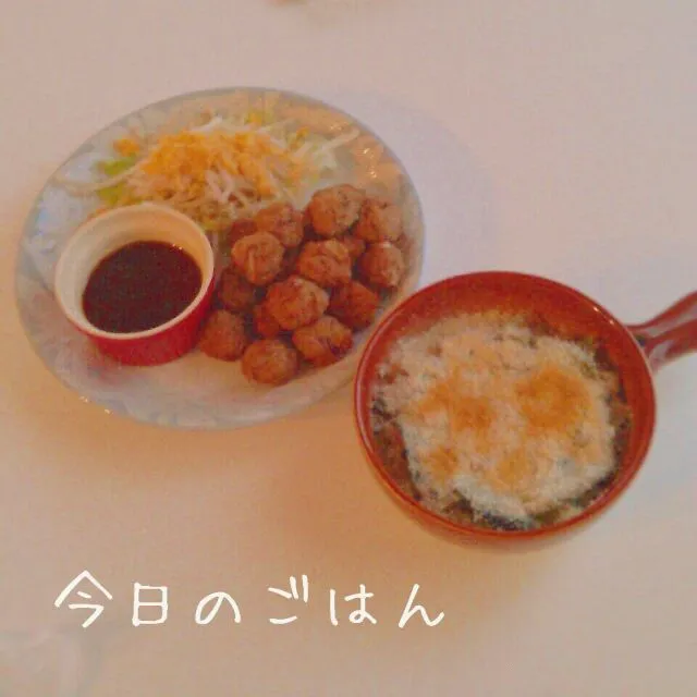 Snapdishの料理写真:2013.10.16 今日の夜ごはん♪|minamiさん