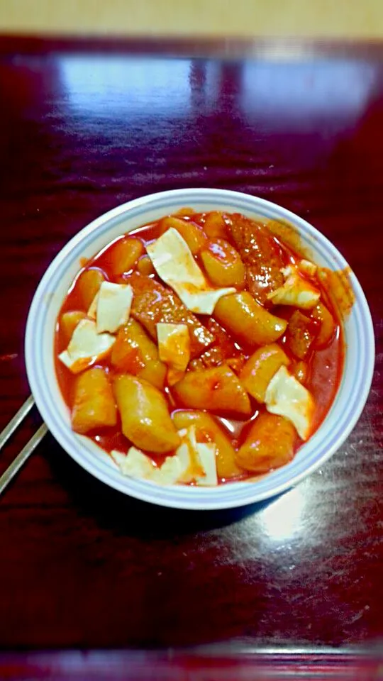 Snapdishの料理写真:치즈떡볶이|김유경さん