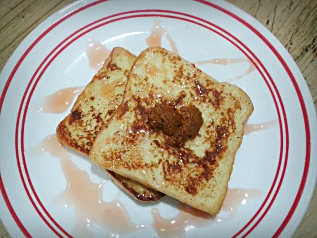 speculoos french toast for breakfast #madebyme :-)|Christine Ynzonさん