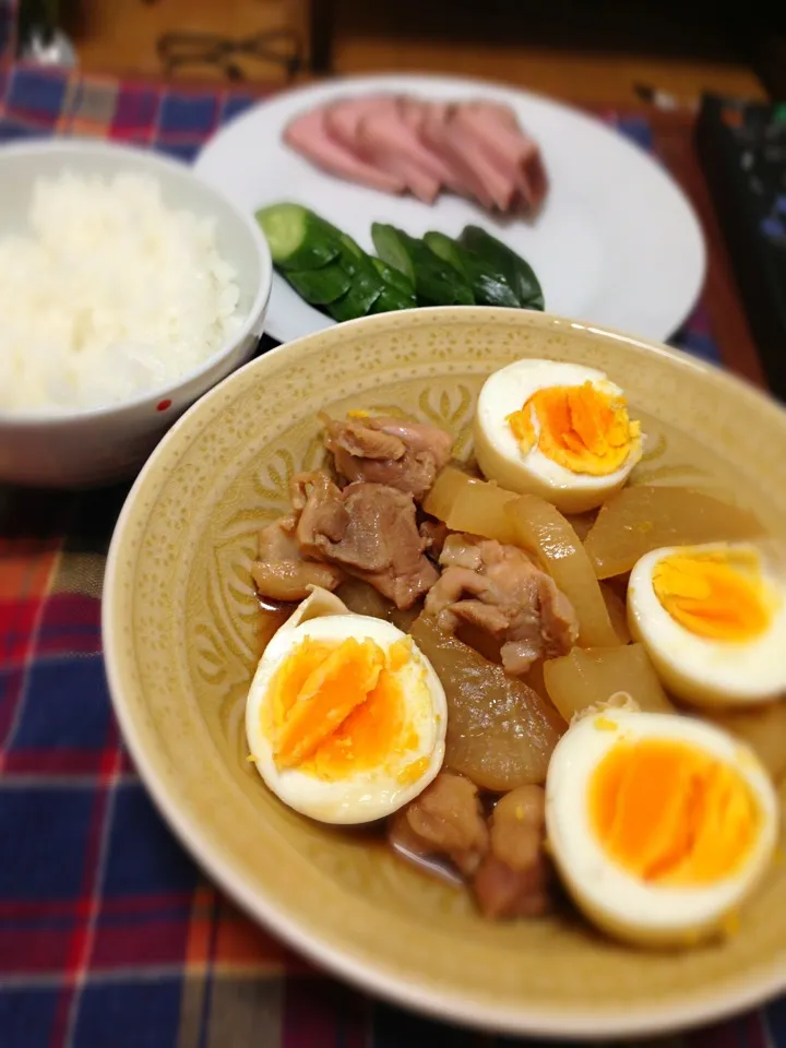 大根と鳥肉の煮物|erikoさん